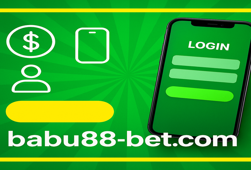 নতুন ব্যবহারকারীদের জন্য babu88-এ নিরাপদ লগইনের ওপর জোর দেওয়া একটি ছবি